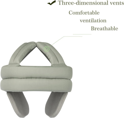 PENINSULA LOVE Elderly Protective Hat Thick Soft Helmet Seniors Anti-Fall Head Protection Hat Adjustable Safety Helmet