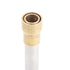 1Pcs Micro Single Tube Bunsen Burner Gas Light, Flame Stabilizer and Gas Regulator for Liquid Lab Heating Equipment