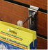 Peg Hook Stoppers - Inventory Control Clips, 100 Pack to Keep Merchandise on Hooks