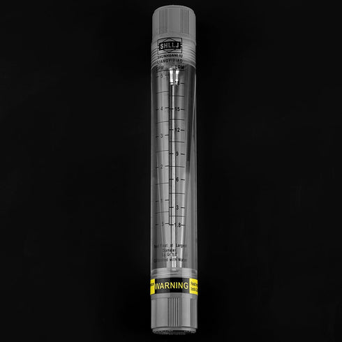 Plastic Tube Water Flow Meter Liquid Rotameter Flowmeter 0.5-5 GPM / 1.8-18 LPM for Industrial Use