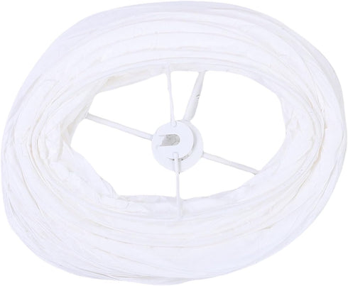 Zerone Rice Paper Modern Floor Lamp Shade Easy Install for Bedroom Living