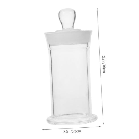 Sample Vial Laboratory Sample Jars - Glass Bottles with Lid for Magnetic Storage and Specimen
