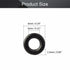 Othmro 20Pcs Nitrile Rubber O-Rings 0.05in Wire Dia 0.23in OD Metric Sealing Nitrile NBR Rubber Washers Round Buna-N O-Rings for Air Sealing Professional Plumbing Car Repair Air Connections Black