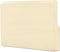 Smead End Tab File Folder, Manila, Letter Size, Shelf-Master Reinforced 1/2-Cut Tab Bottom Position, 100 per Box