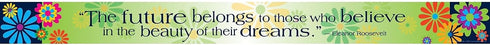 BARKER CREEK Double-Sided Border with Inspirational Quote, Italy Fiori Bellissimi, for Bulletin Boards, Reception Areas, Halls, Break Rooms, Office, School, Home Learning Decor, 3” x 35’ (959) by BARKER CREEK