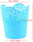 QDKVTNDJZ Fashion Creative Hollow Flower Pencil Holder Pen Makeup Brush Multifunctional Storage Barrels Stationery