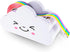 Cute Cloud Tape Dispenser, White Tape Desk Cutter with Rainbow Novelty Holder for Home, School, Office Supplies