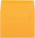JAM PAPER A6 Colored Invitation Envelopes - 4 3/4 x 6 1/2 - Ultra Orange - 50/Pack by JAM Paper