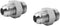 (2-PACK) 6400-08-10-O Hydraulic Hose Adapter Fitting - 1/2" Male JIC 37° Flare × 5/8" Male O-Ring