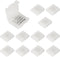 DORHEA 12Pcs LED Strip Connectors 4 Pin Connector 10mm/0.39in Wide LED Tape Light