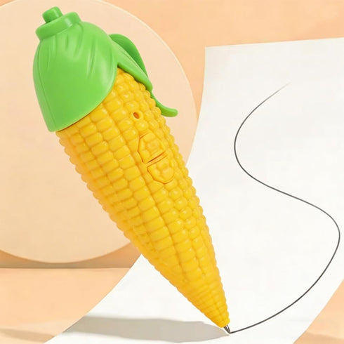 Generic Corn Voice Recorder Pen - Cute Recording Device & Functional Ballpoint Pen, Role-Playing Props, Fun Creative