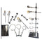 60CM Laboratory Stands Support and Lab Clamp Flask Clamp Condenser Clamp Stands, Lab & Scientific Supplies - Glassware
