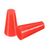 MECCANIXITY 30 Pieces Solid Red Silicone Rubber Tapered Plug 5mm to 9mm for Laboratory Use, Powder Coating, Painting,