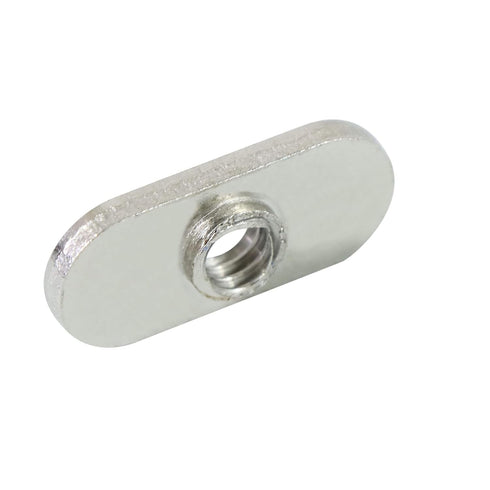 20 Packs 1/4"-20 Centered Hole Sliding T-Nuts for 10 Series T Track Extrusions, T Slot Accessories