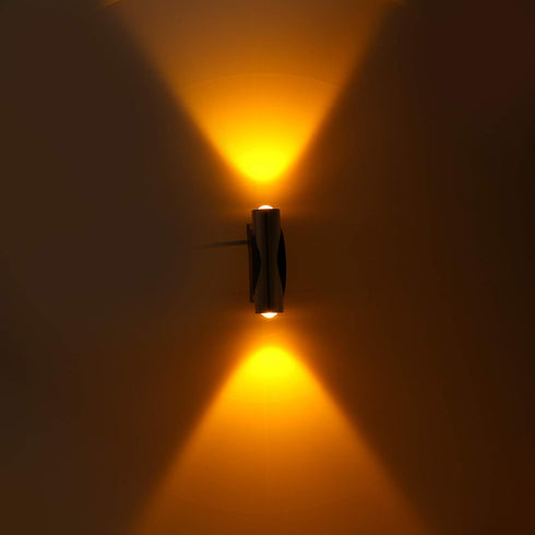 2W, AC85265V Fafeicy DoubleHeaded LED Wall Lamp, Wall Lights & Sconces Wall Lamps & Sconces Lights for Home Bar Porch