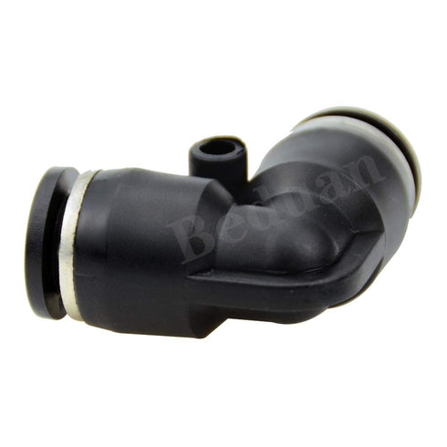 Beduan Push to Connect Elbow Fitting, 1/4" Tube OD Pneumatic 90 Degree Adapter (Pack of 10)