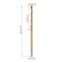 uxcell 1.6mm Drill Bits, High Speed Steel Straight Shank, 12 Pcs Titanium Coated Twist Drill Bit