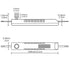 Zing Ear ZE-02A Rotary Dimmer Switch for Floor Torchiere Lamps, 500W Max, 120VAC Knob Switch Replacement Kit.