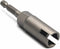 1PCS Deep Power Wing Nut Driver, 1/4" Hex Shank Slot Wing Nut Drill Bit Socket Wrenches Tool