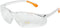 Allen Company Factor Shooting and Safety Glasses - Clear Frame with Orange Tips, Clear Lens
