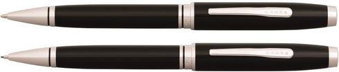 Cross Coventry Black Lacquer Pen and Pencil Gift Set