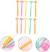 Operitacx 10 Pcs Mushroom Design Mechanical Pencils Set, Plastic Writing Pencils for Gifts and Drawing