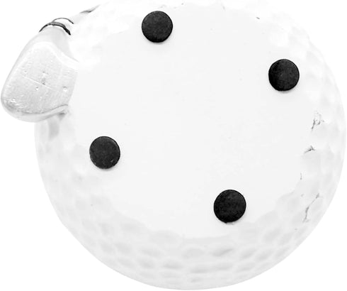 Golf Ball with Club Tape Dispenser, Sports Themed Desktop Accessory, Unique Office Supplies, Gifts for Men, 3.5 Inches