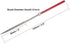 Triangle Diamond Needle Files, 10pcs, 5.5"/140mm Length