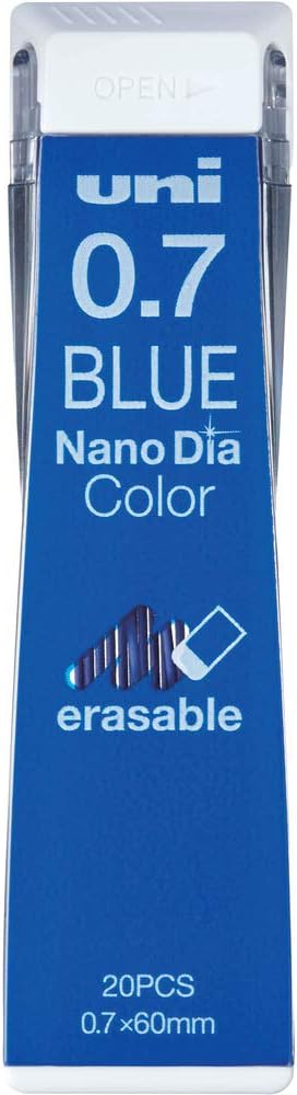 Uni Mechanical Pencil, 0.7mm Lead Nano Dia Color, Blue (U07202NDC.33)