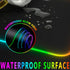 RGB Gaming Mouse Pad, Large 31.5X11.8 in Desk Mat with 13 Colors LED Light, Non-Slip Rubber Base with Waterproof Coating