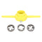 Pipe Threader Plumbing Tools, Alloy + Plastic PVC Thread Tool Maker, Manual Hand Tool Set
