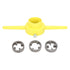 Pipe Threader Plumbing Tools, Alloy + Plastic PVC Thread Tool Maker, Manual Hand Tool Set