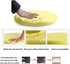 JIQHOHX Set 2/4 42 42cm(Set 2)) of Plush Round Chair Cushion, Soft Thicken Memory Foam Seat Cushion, Dining Chair Pad