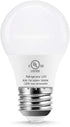 YukiHalu A15 Appliance Light Bulb, 60W Equivalent, 600 Lumens, 7W, 120V, 5000K Daylight, E26 Base