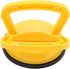 MAKERELE Glass Suction Cup Vacuum Window Lifter, 4.7" Yellow Plastic with Handles for Lifting