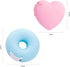 Pink Portable Candy Color Tape Dispenser, Heart-Shaped Tape Dispenser, Cute Roll Tape Organizer for Home Office School