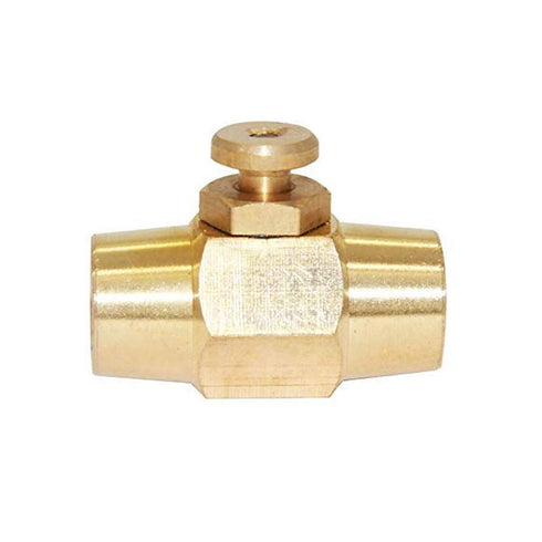 Joywayus Brass Push Button Check Valve Switch 1/4" NPT Female Thread Shut-off Valve.