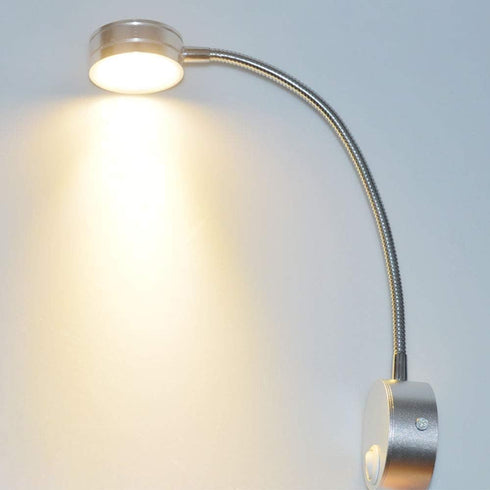 Angle(5W, Wall Mounted Reading Light,Plug in Wall Light Wall Mount Lamp,Wall Reading Light Flexible Light Wall Light