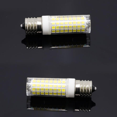 E17 LED 8W Microwave Oven Bulb, 80W Halogen Equivalent, Dimmable, 800Lm, Daylight White 6000K, Pack of 2