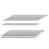 Glarks 18Pcs Aluminum Solid Round Rod Lathe Bar Stock Assorted for DIY Craft Tool, Diameter 2.5-8mm, Length 100mm