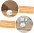 G9 1-Piece Globe Lamp Shade Replacement Milky White Shatterproof Plastic Sphere Lampshade for Ceiling Light Fixtures