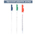 ONiLAB Set of 3 Pipette Pump, 2ml Blue, 10ml Green, 25ml Red, Fit for Plastic or Glass Pipettes