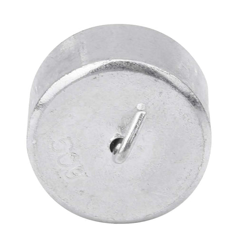 10 pcs Double Hooked Weight, Metal Weight with Hooks for Physics Laboratory Work, 50g