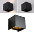 Gsycle LED Square up and Down Light, Up and Down Outdoor Wall Lights Fixture Aluminum Hardwired Square Modern Wall