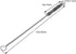 0.5" 12" 5pcs Utoolmart Wire Tube Brushes, Stainless Steel Spiral Power Bottle Brush, Long-Handle Bristle Pipe Cleaning