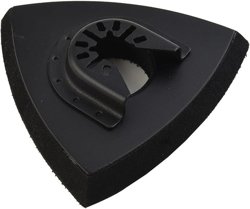 HanOaki 1PC System(93mm) Triangular Oscillating Tool Sanding Pad Compatible With Various Multi Tools With Quick Change