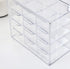 Mini Desktop Drawer Box, 12 Compartments Plastic Organizer for Office, School, Jewelry, Hair Clips, Small Parts Storage