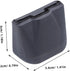 4pcs Veemoon Sturdy Castor Brake Pads for Shopping Carts Reliable Replacement Parts for Elevator Wheels Easy