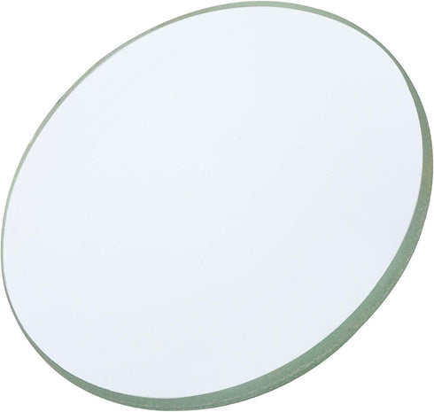 YOKIVE 1 Pcs Double Convex Lens, Clear Glass Optical Lenses for Telescope, Great for Photography, Optical Instruments
