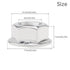 M8 x 1.25mm Serrated Flange Hex Lock Nuts, 20pcs Hexagon Flange Nuts, 304 Stainless Steel, Full Thread, DIN6923 Standard